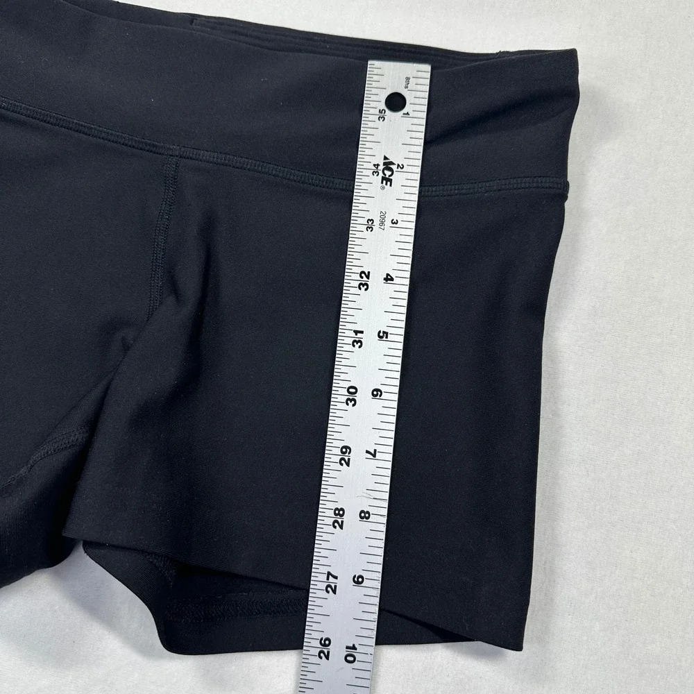 Under Armour Compression Shorts Small Black HeatGear Athletic Gym Yoga Sporty S